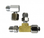 1046 Adapter Tee w/Power Take Off for Jet Connection